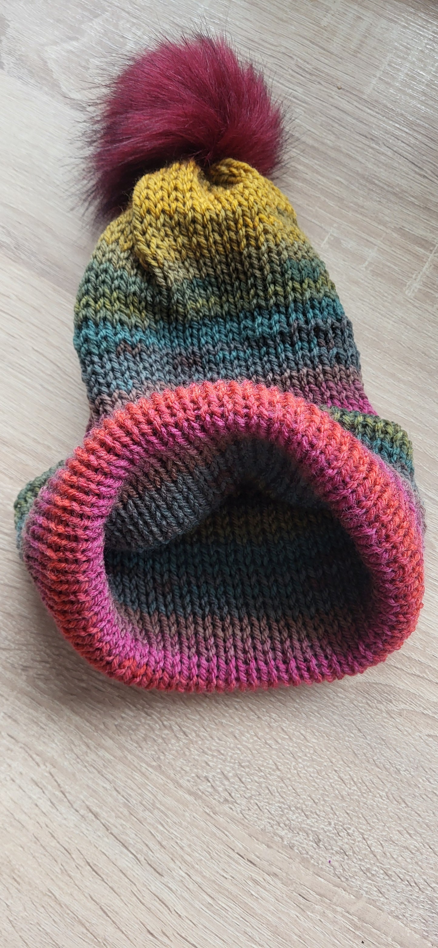 Mütze "Blossom Stripes"