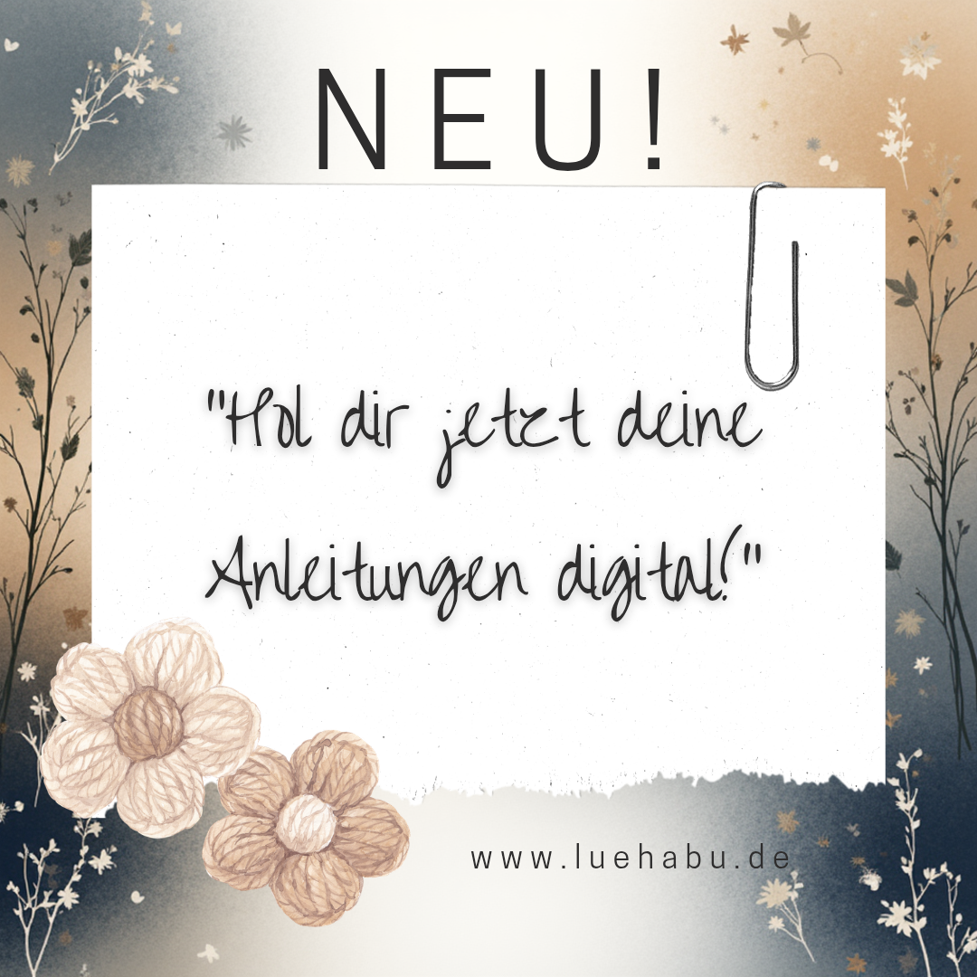 Anleitungen jetzt im Shop!