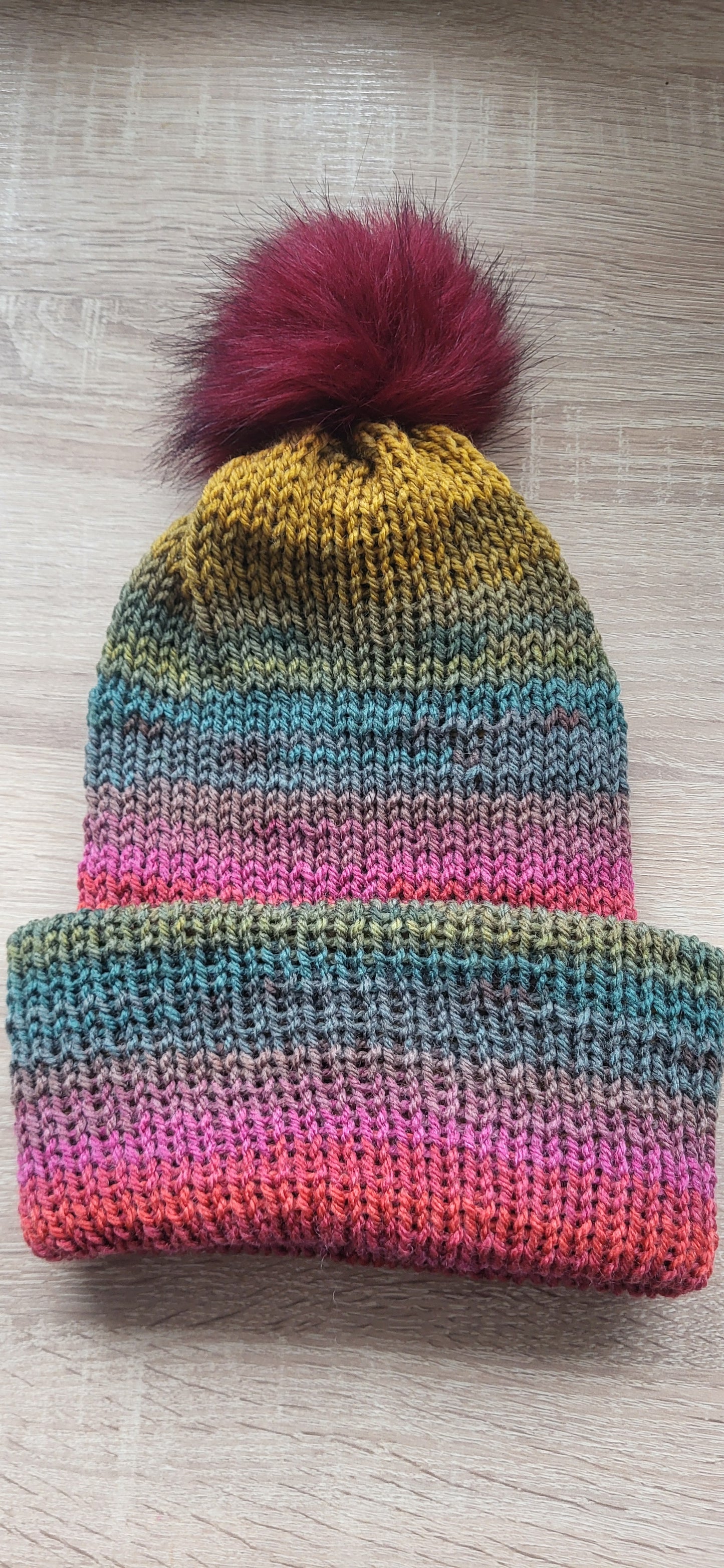 Mütze "Blossom Stripes"