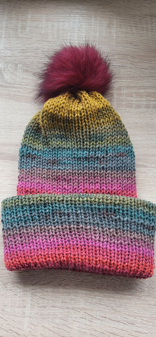 Mütze "Blossom Stripes"